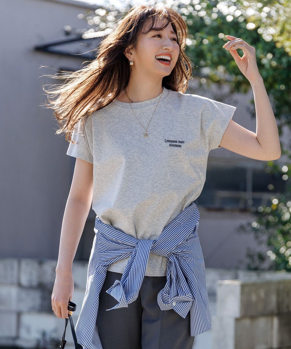 UNFILO シアークロップドシャツ 