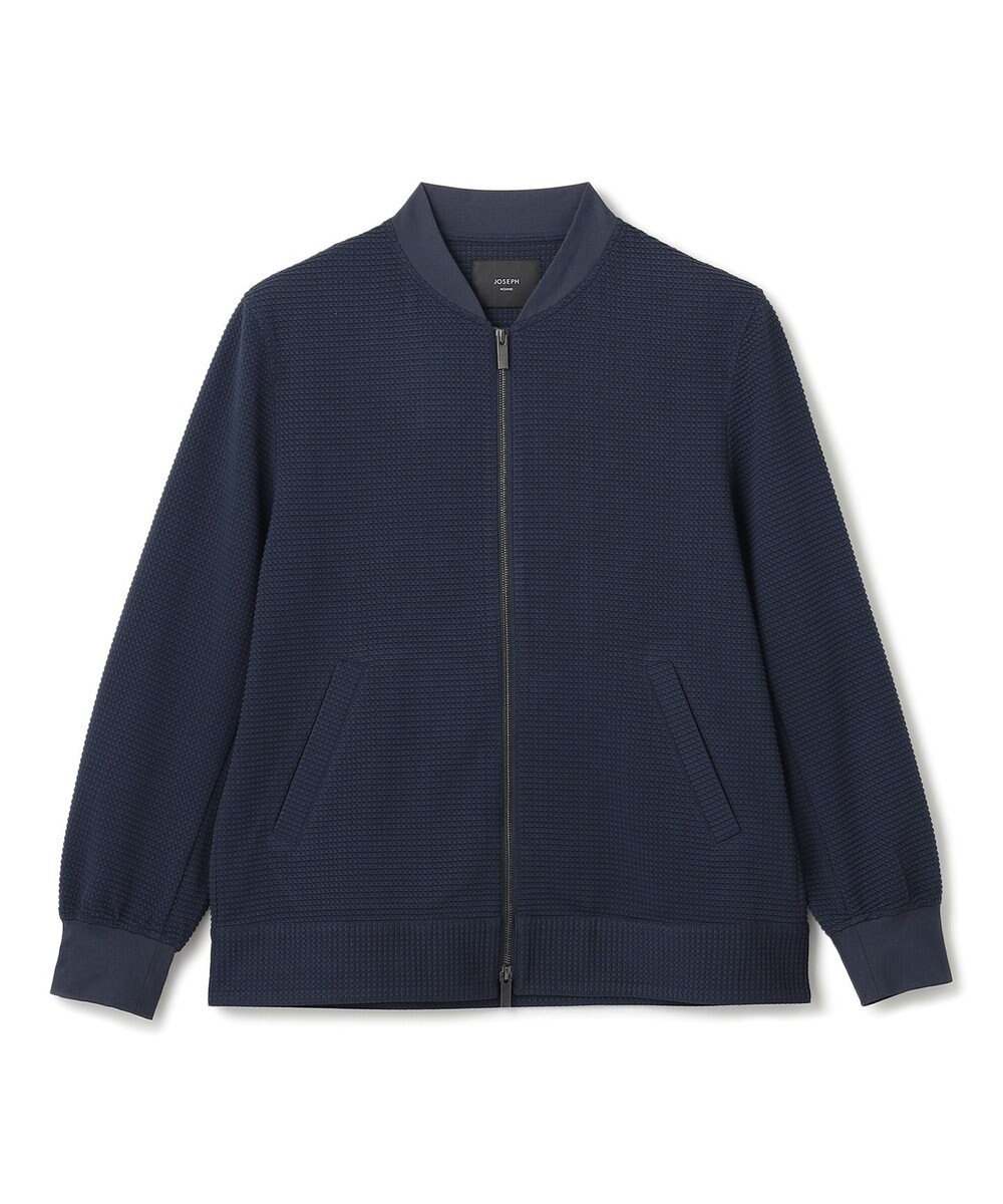 JOSEPH HOMME 新色追加【オリジナル素材/シワになりにくい】ライトタックジャージー ジップアップブルゾン 