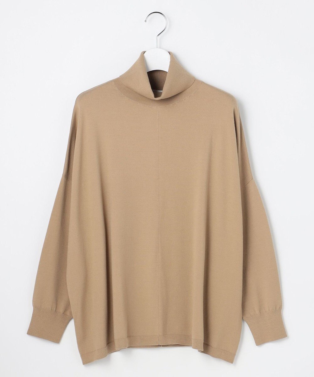 自由区 S ウォームレーヨンストレッチハイネック ニット 