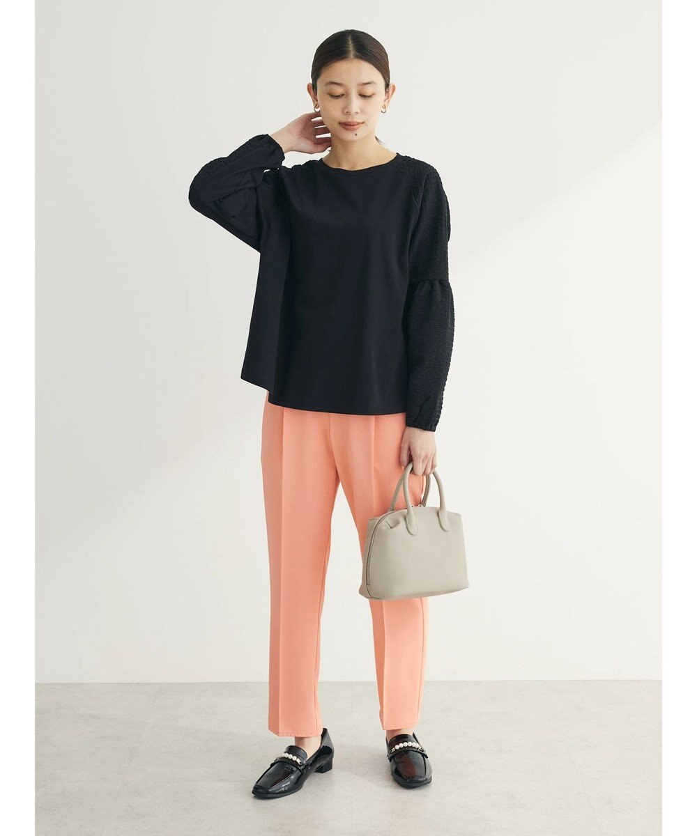 Green Parks きれいシルエットパンツ（とろみテーパード） 