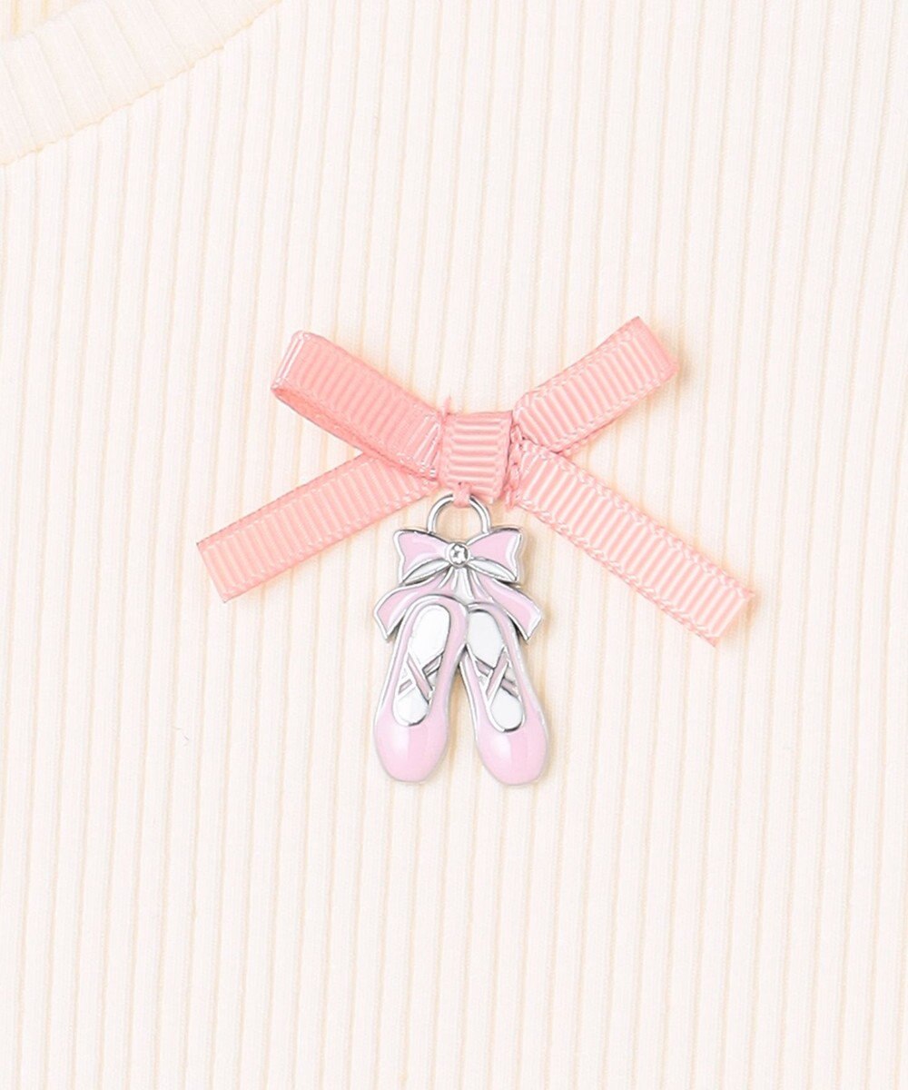 ANY KIDS バレエ刺繍チュールワンピース 