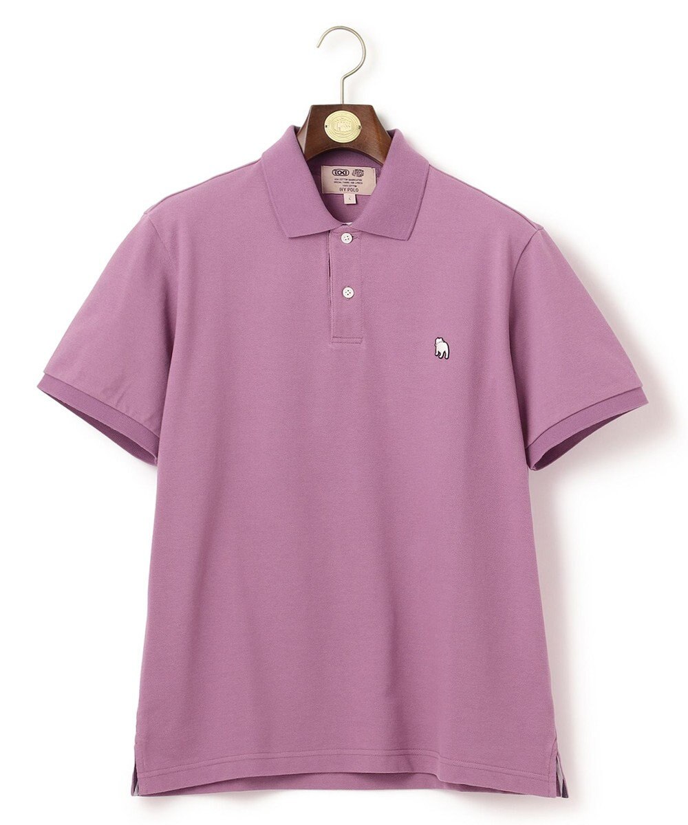 J.PRESS MEN 【大人気 / 10色展開】バックブル カノコレジメン ポロシャツ 