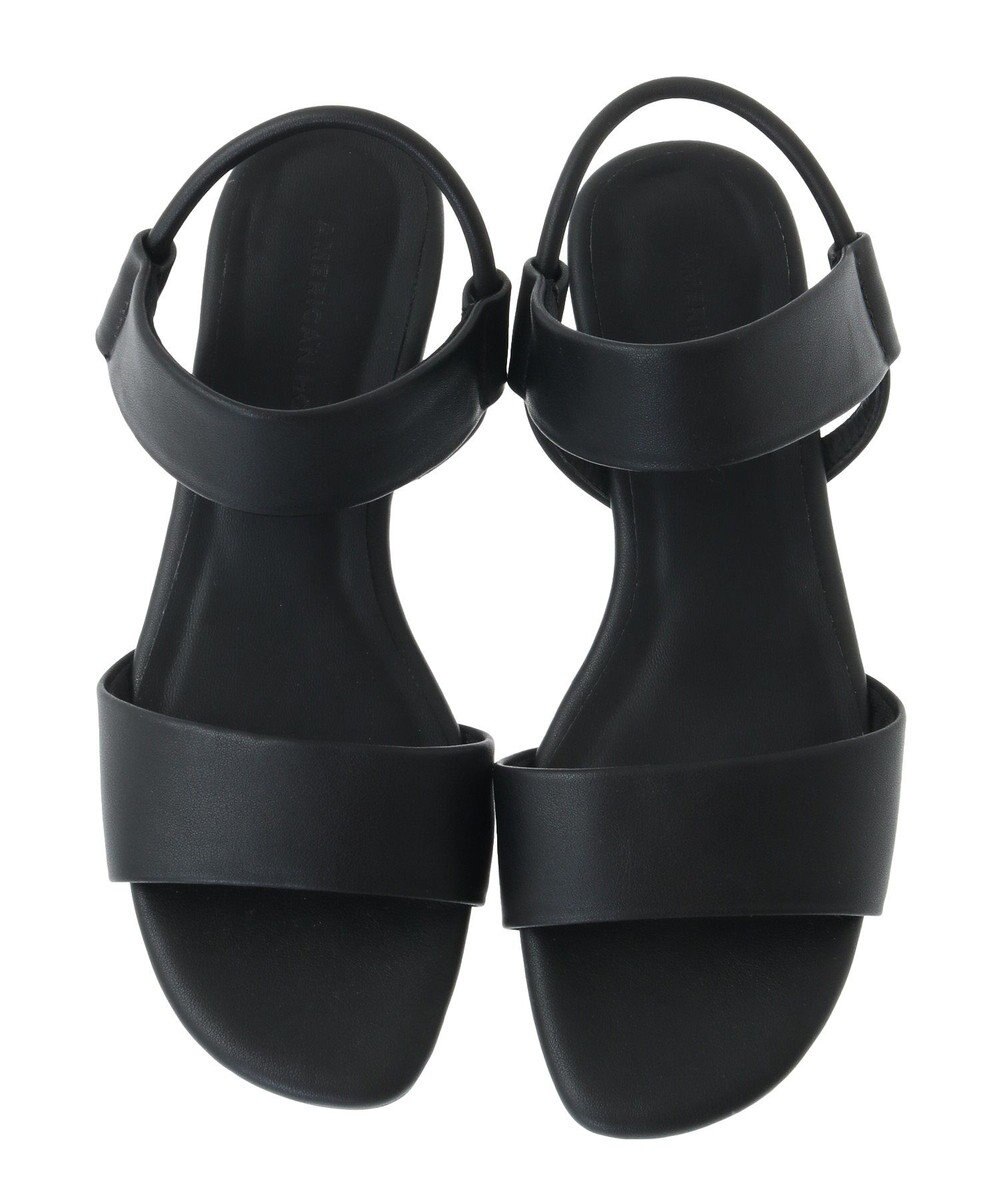 AMERICAN HOLIC ダブルバンドウェッジサンダル 