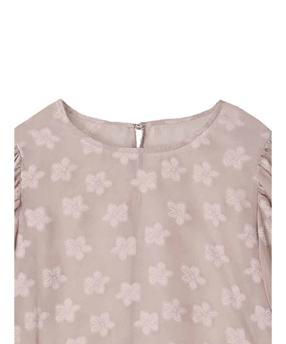 Green Parks ・ＥＬＥＮＣＡＲＥ　ＤＵＥ　フラワージャカードブラウス 