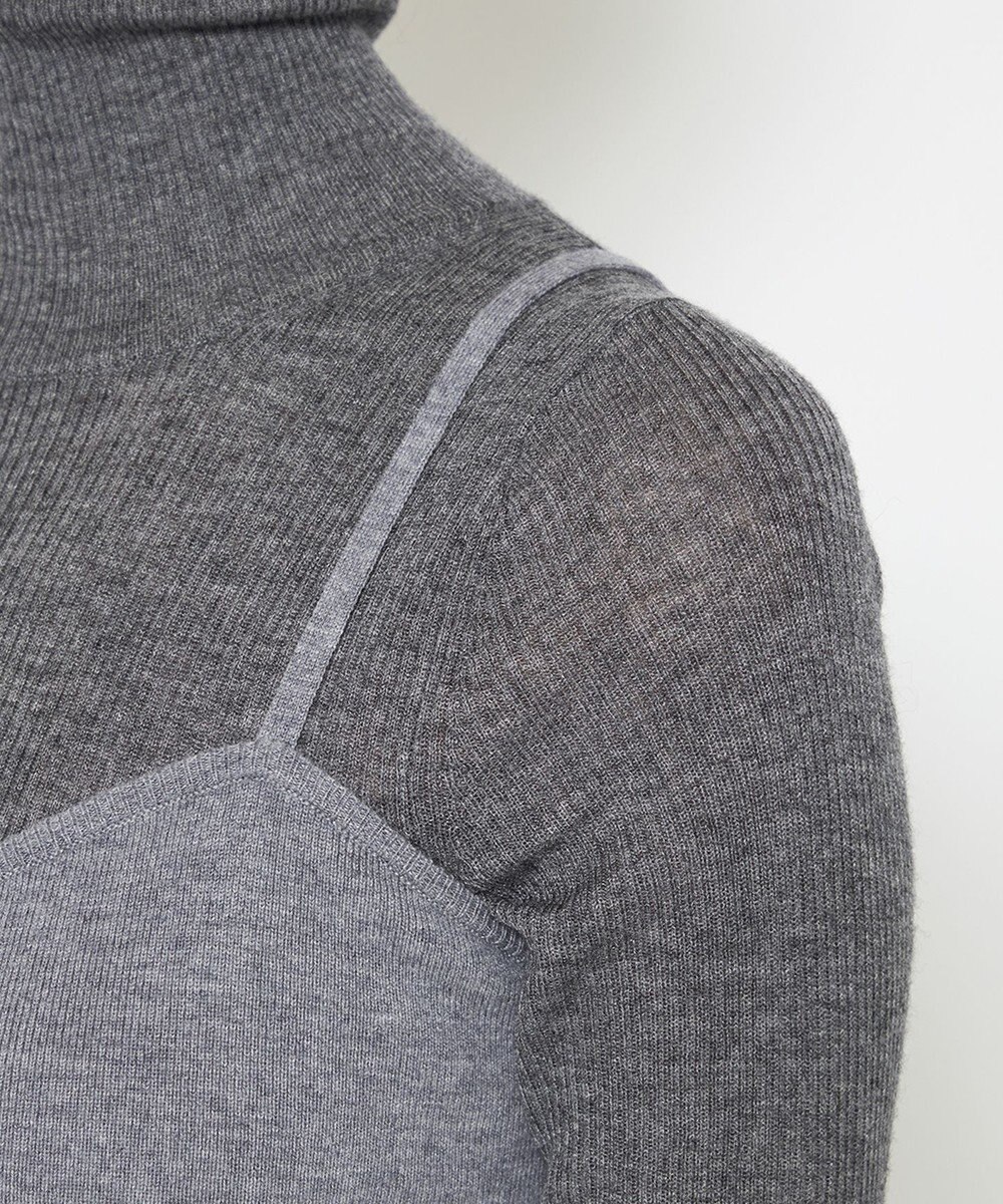 uncrave メリノウール キャミワンピース（uncrave WHITE） 