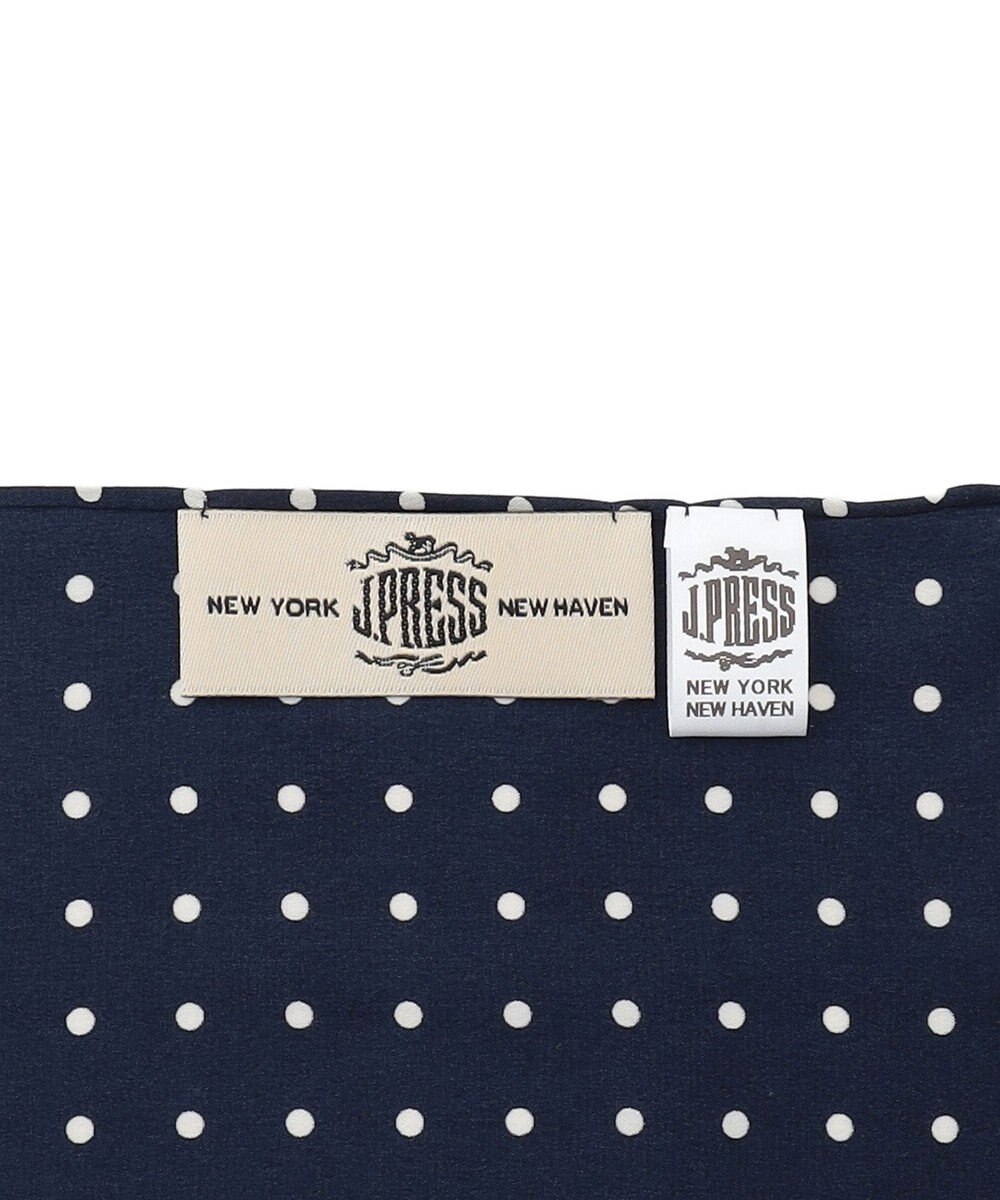 J.PRESS MEN ハンドプリントドット チーフ 