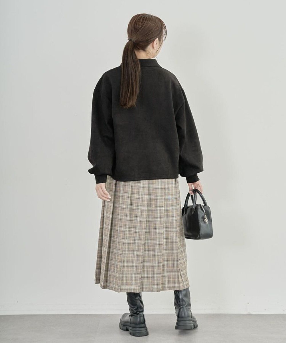 Green Parks ・ＳＵＧＡＲ　ＳＰＯＯＮ　スエードポンチハーフＺＩＰ 