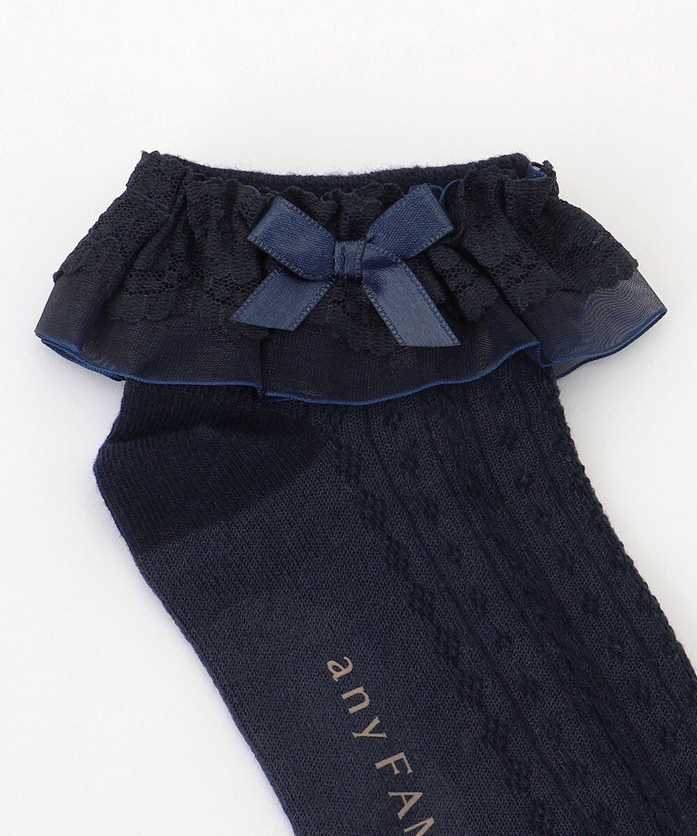 ANY KIDS レースショートソックス 