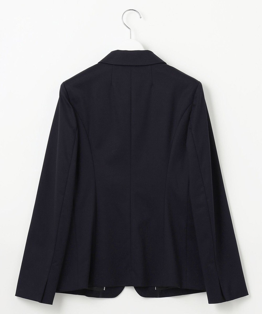 J.PRESS LADIES 【セットアップ対応・洗える・抗菌防臭】T/Cポンチ テーラード ジャケット 