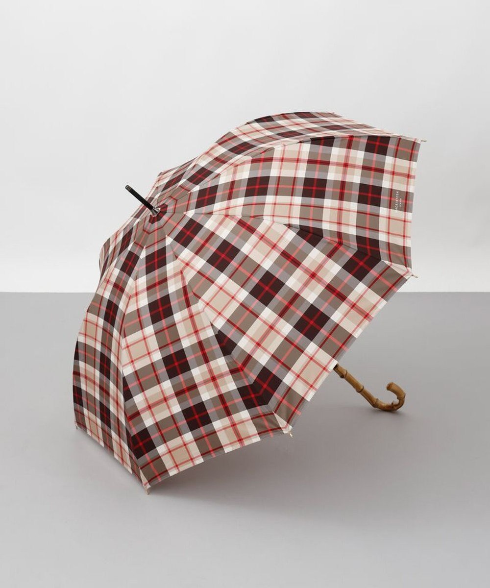AURORA 【MACKINTOSH LONDON（マッキントッシュ ロンドン）】先染めチェック雨傘（長傘） 
