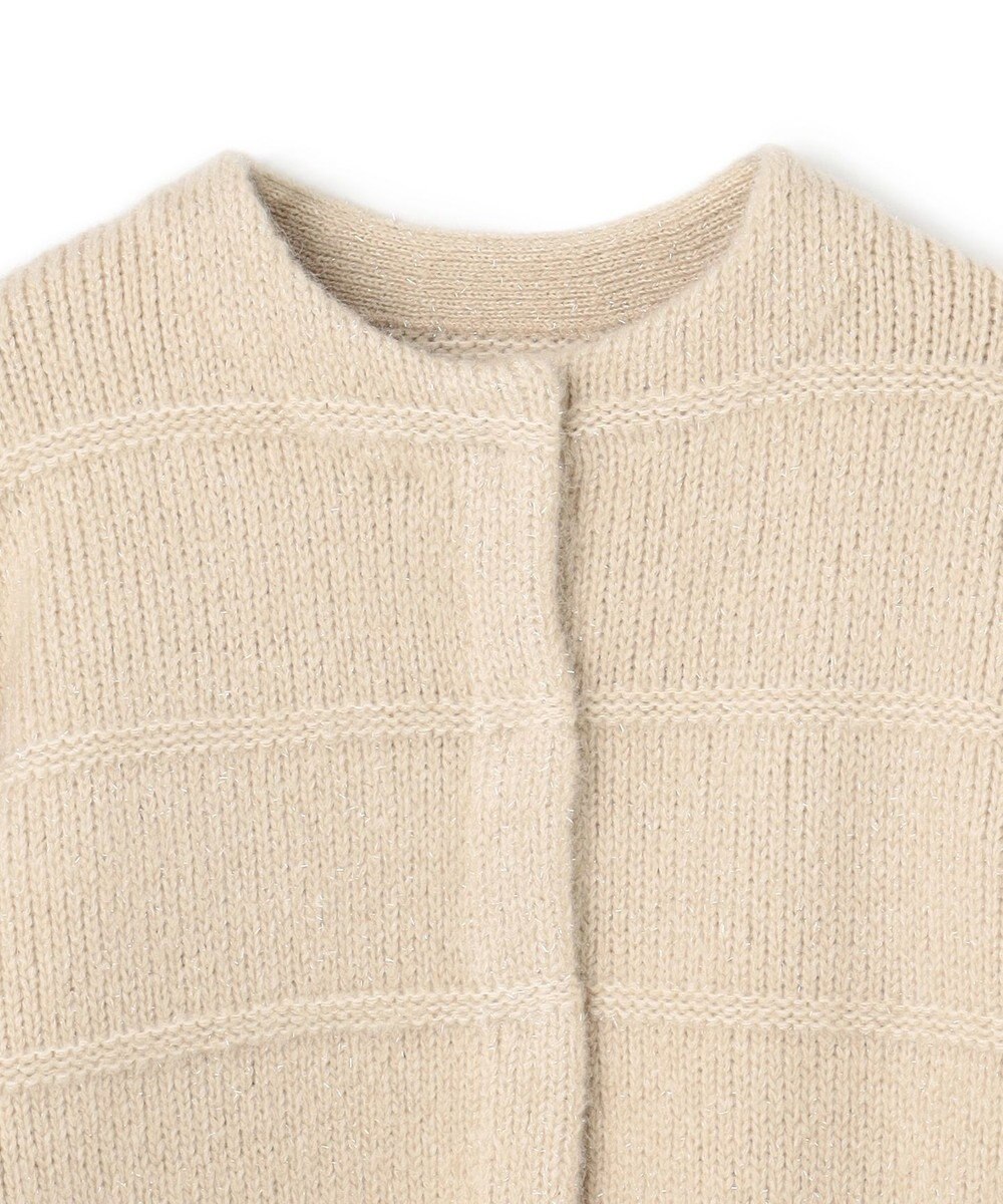 uncrave フィラメントモヘアニット 2WAYカーディガン 