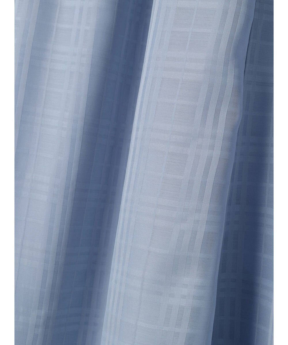 earth music&ecology シアーチェックフレアスカート 