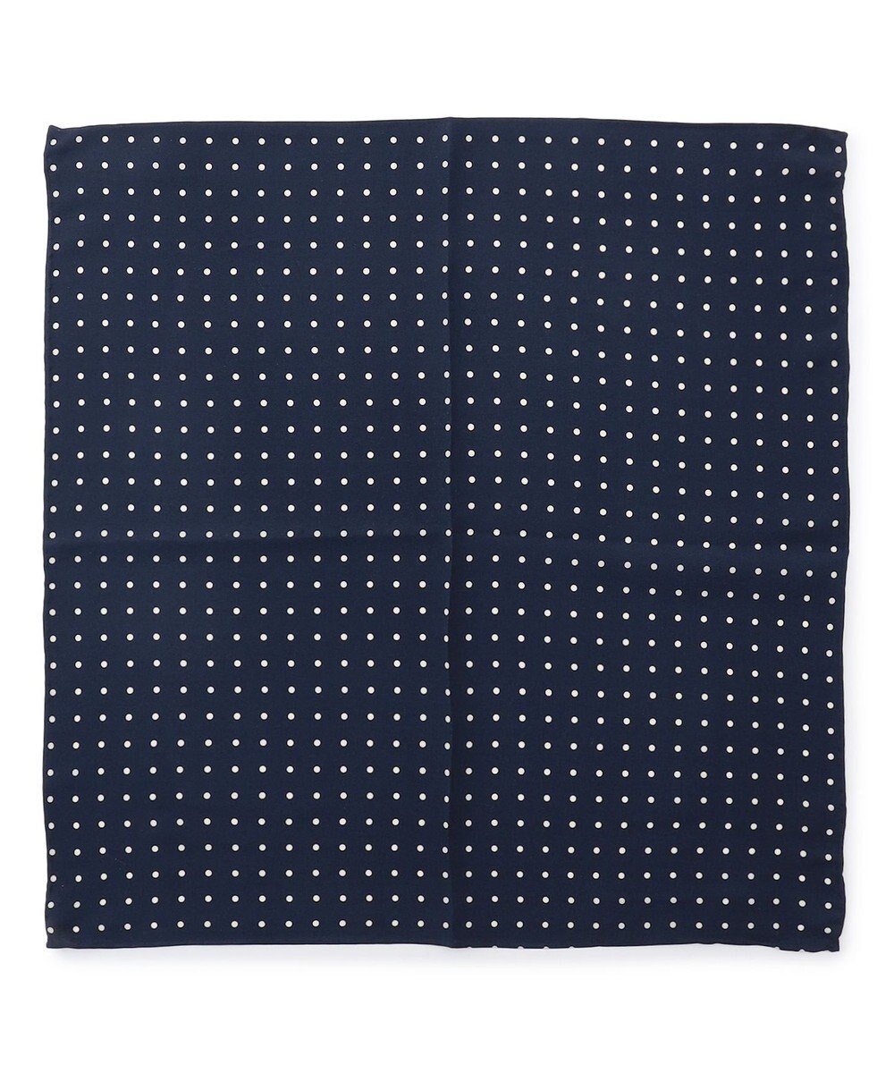 J.PRESS MEN ハンドプリントドット チーフ 