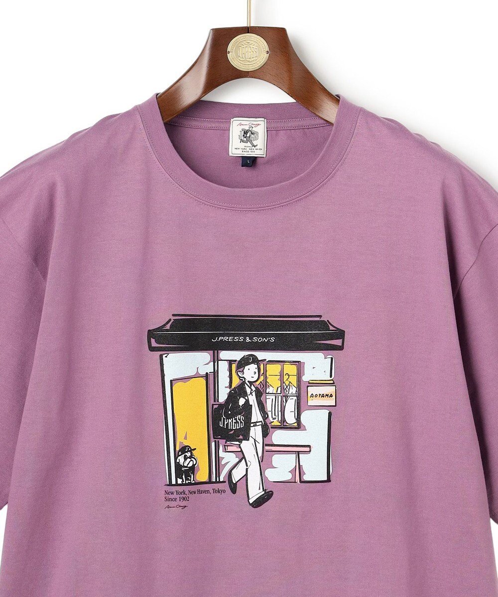 J.PRESS MEN 【AaronChang】【UNISEX】グラフィック Tシャツ 