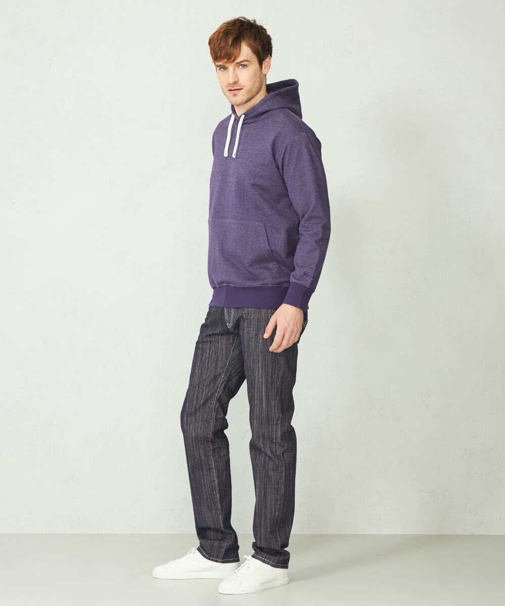 JOSEPH ABBOUD MOUNTAIN 【SPACE／UNISEX】オーガニックコットン使用 ヴィンテージインレー パーカー 