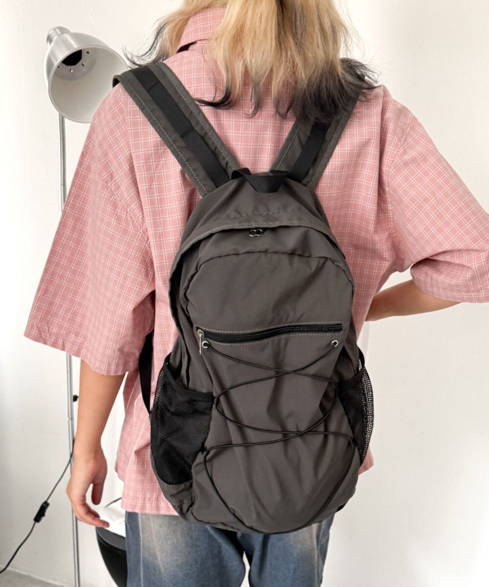 WEGO 【ユニセックス着用ITEM】コードデザインバックパック 