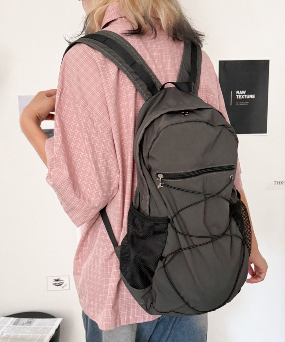 WEGO 【ユニセックス着用ITEM】コードデザインバックパック 