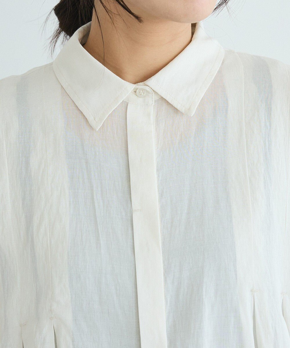 CRAFT STANDARD BOUTIQUE ヴィンテージボイルタックフレアシャツ 