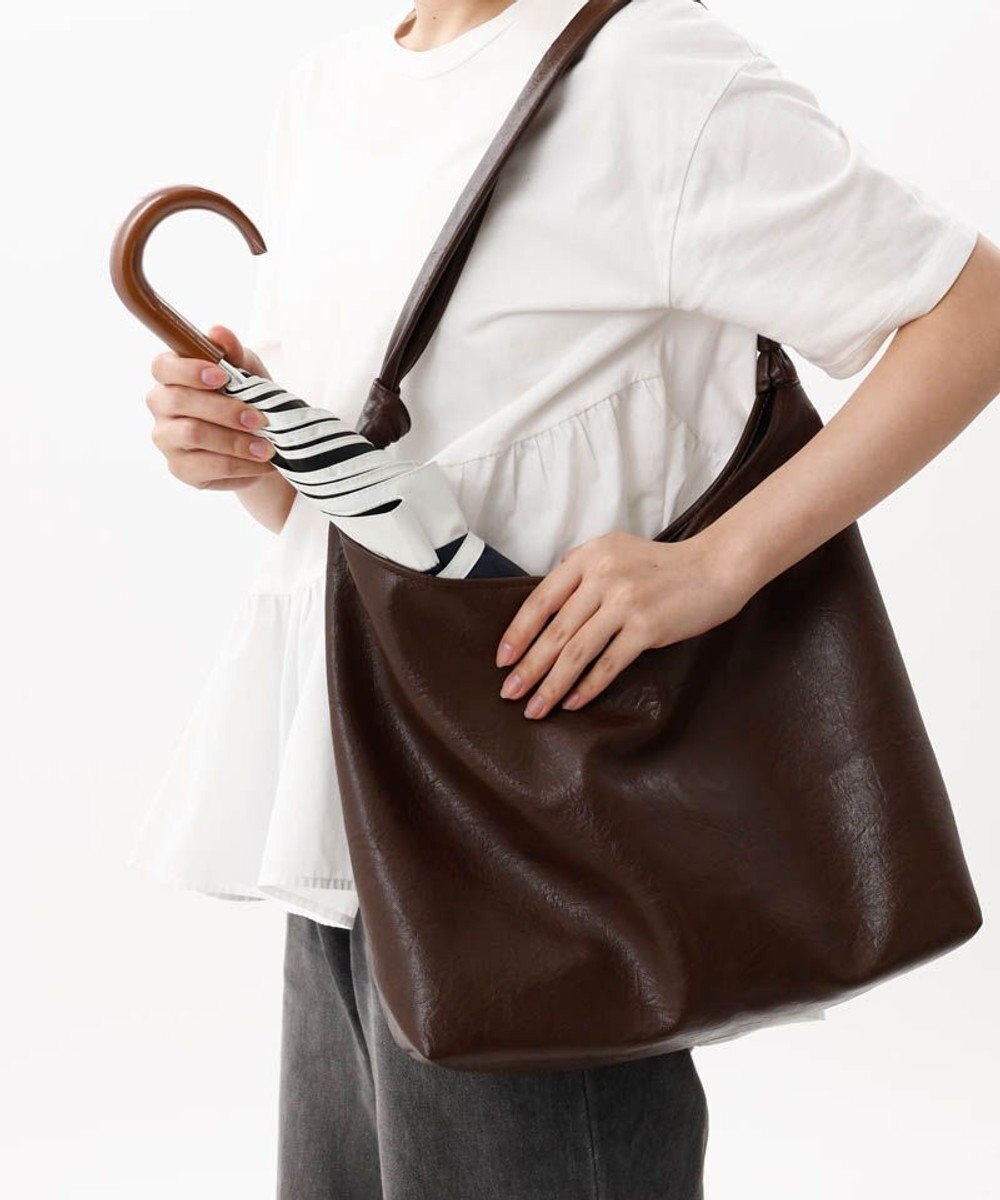 AURORA 【WEB限定】 バイカラー晴雨兼用傘（折りたたみ・トップフラット） 