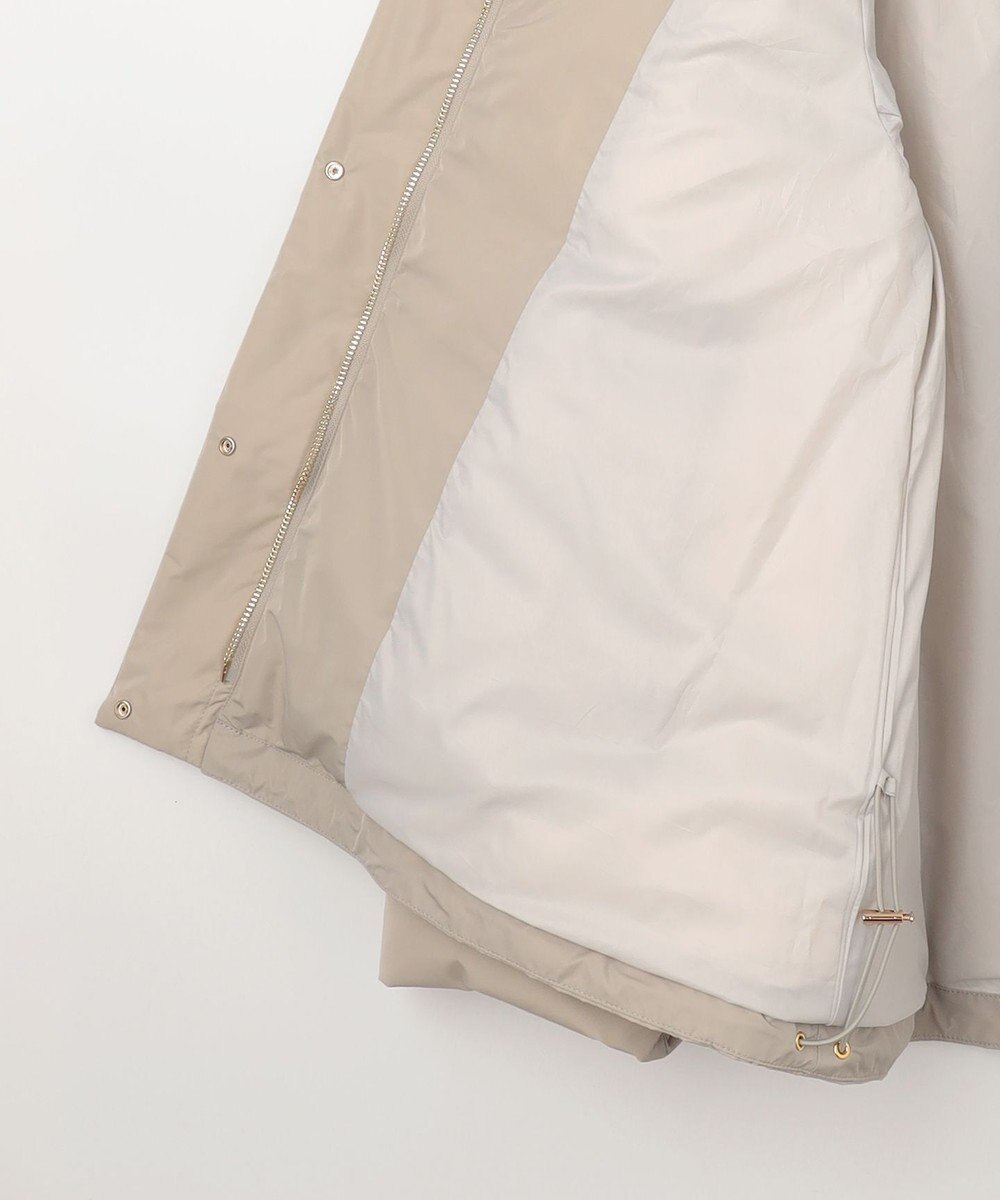 自由区 L 【洗える】マイクロタッサーダウン コート 