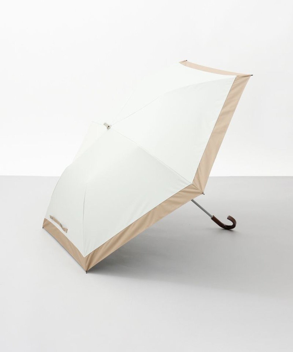 AURORA 【WEB限定】 バイカラー晴雨兼用傘（折りたたみ・トップフラット） 