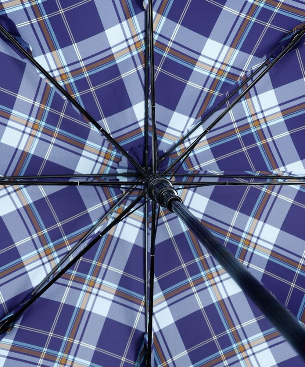 AURORA 【MACKINTOSH LONDON（マッキントッシュ ロンドン）】先染めチェック雨傘（長傘） 
