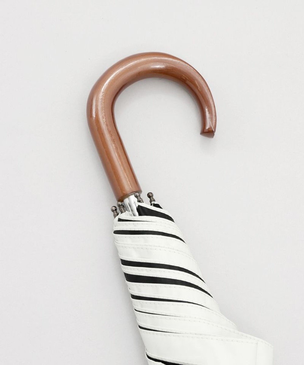 AURORA 【WEB限定】 バイカラー晴雨兼用傘（折りたたみ・トップフラット） 