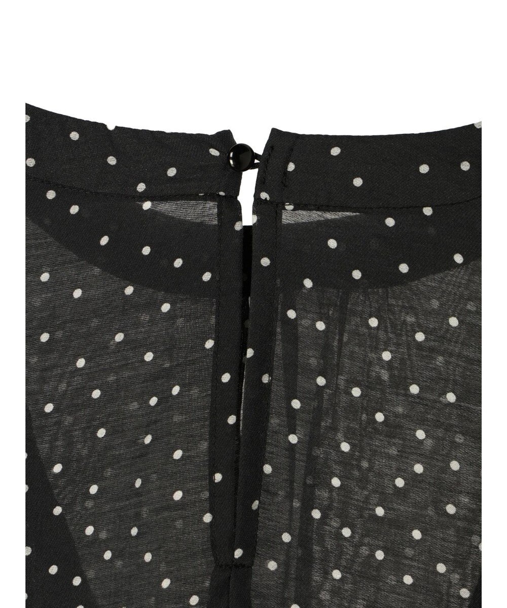 AMERICAN HOLIC 接触冷感シアーフリルブラウス 