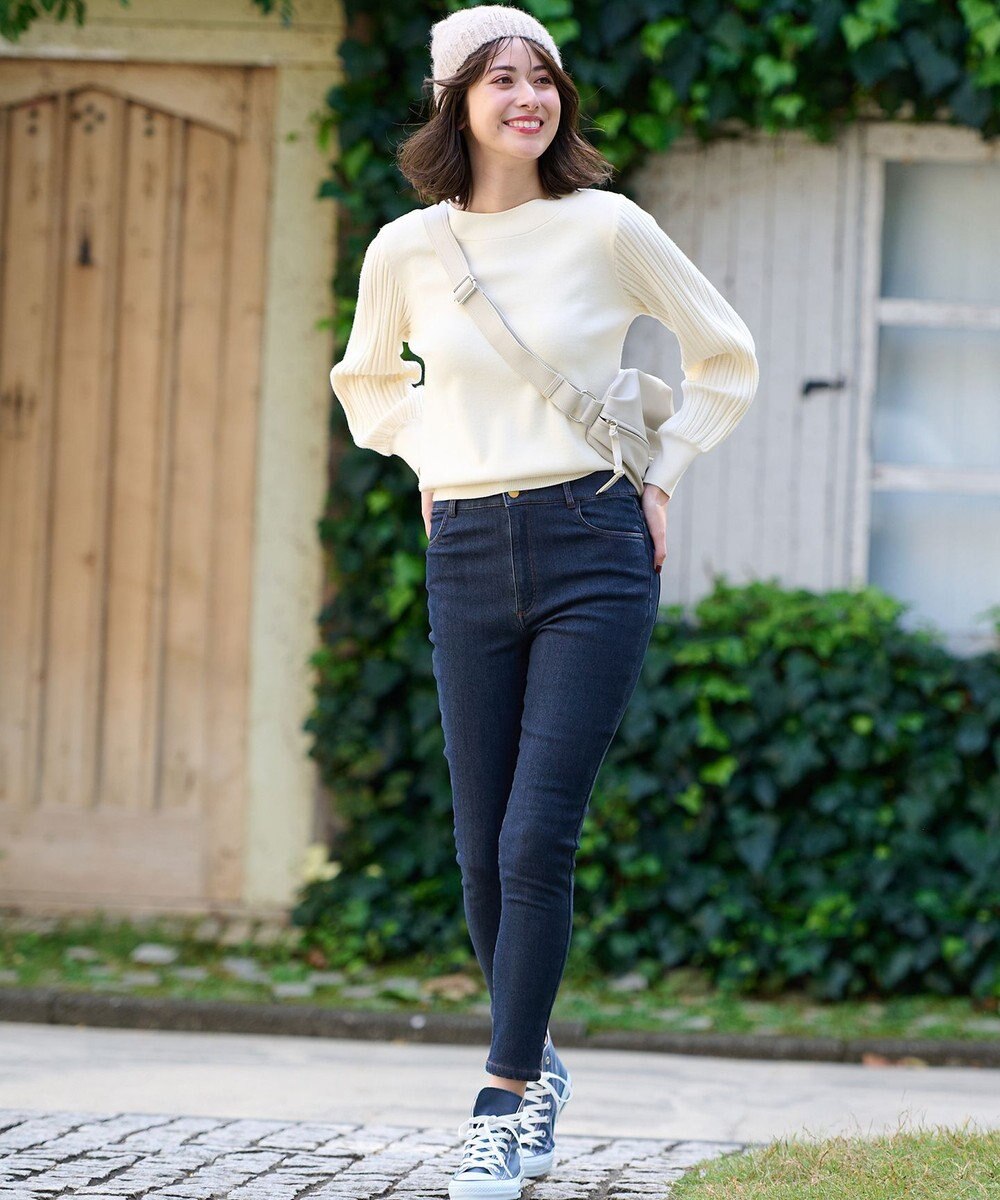 ANY SIS 【洗える】冬のシャルマン パフスリーブ ニット 