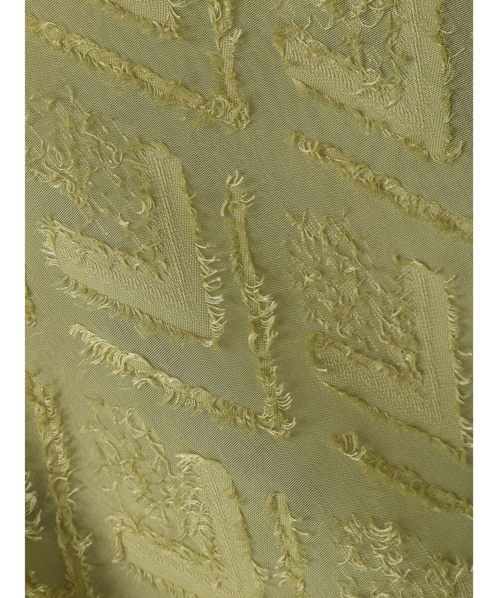 earth music&ecology ＳＥＴ２点カットジャカードカーディガン＋ビスチェ 