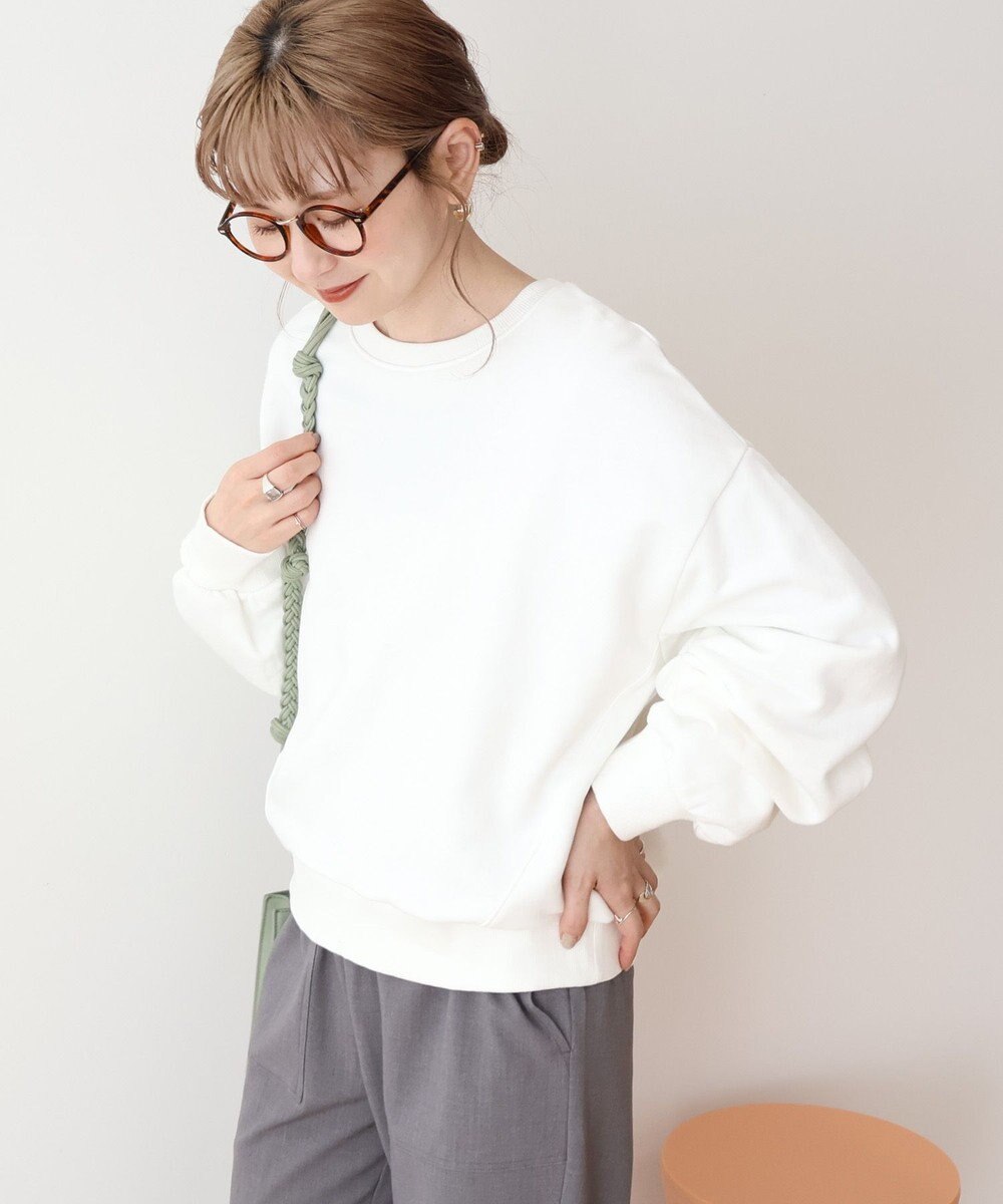 AMERICAN HOLIC タックスリーブスウェット 