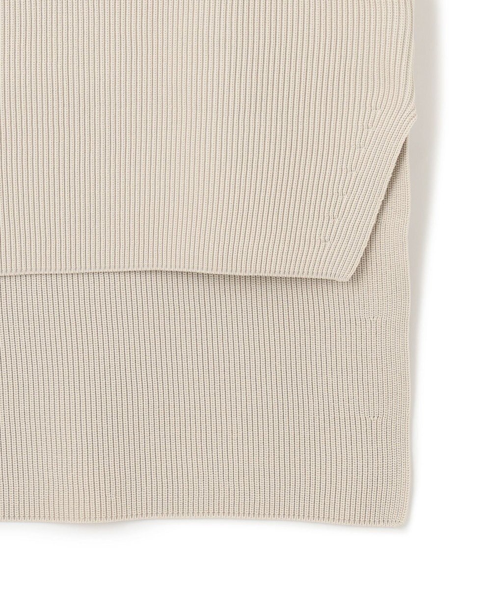 ICB L 【洗える】リサイクルポリエステルハイゲージ  ニットベスト 