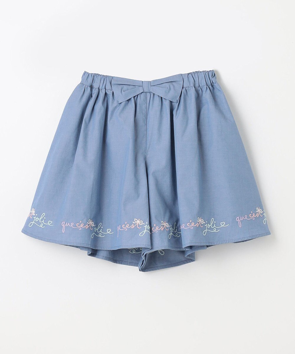 ANY KIDS 刺繍 キュロット 