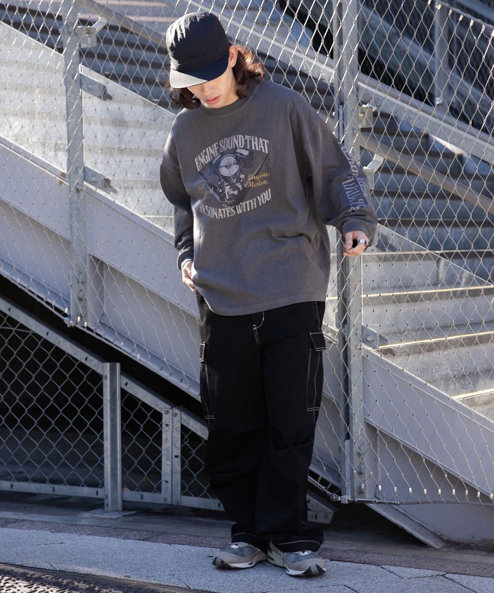 WEGO ピグメントグラフィックロンT 