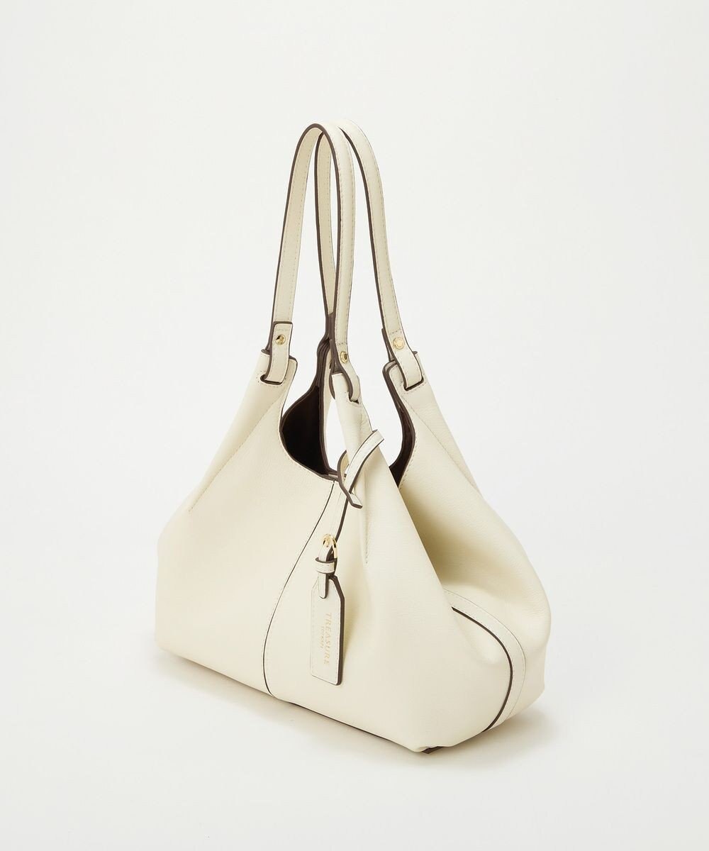 TOPKAPI 【TREASURE TOPKAPI】ソフトレザー センターステッチ 2way トートバッグ 