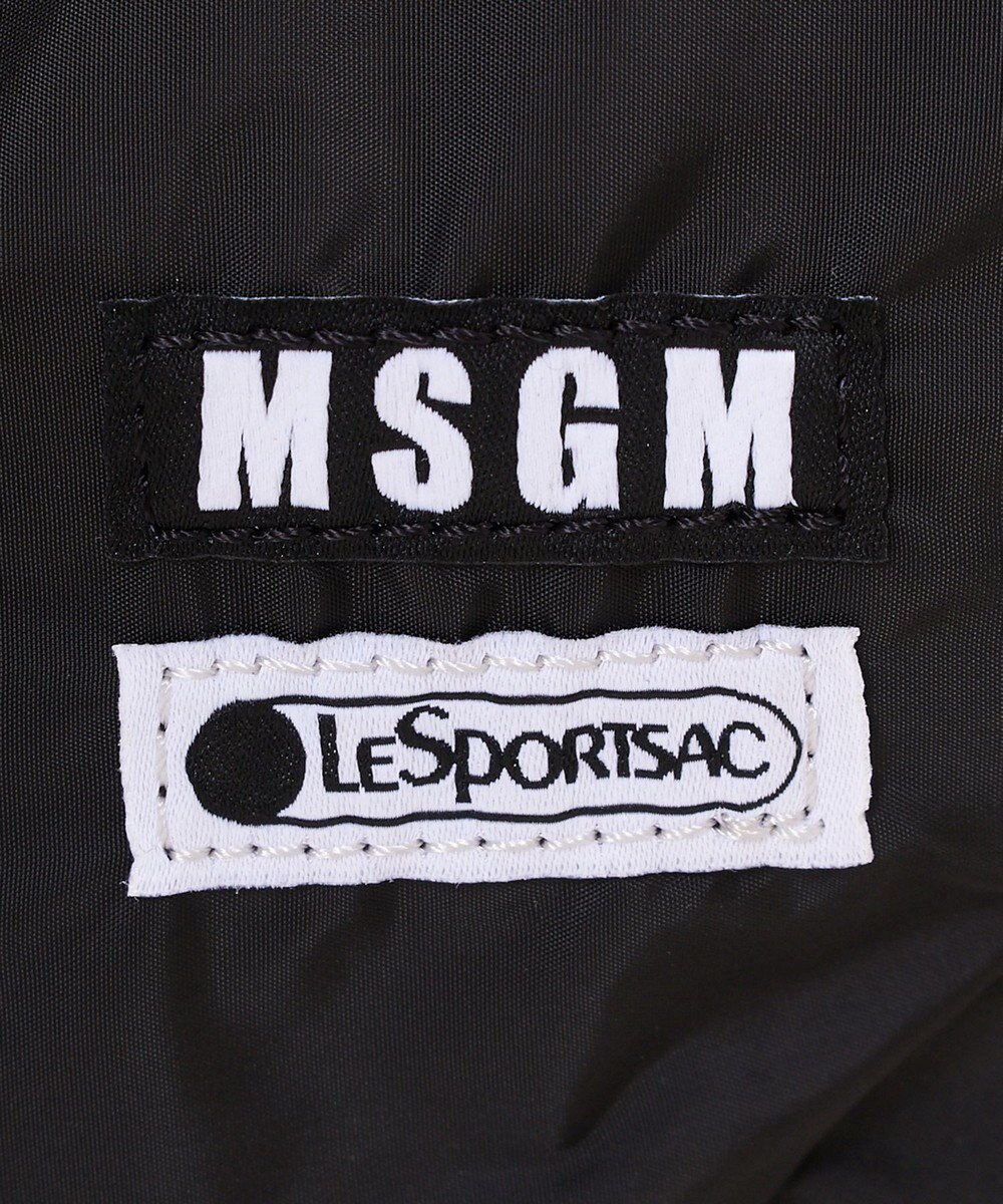 LeSportsac MSGM MD CRESCENT/クレッセントブラック 