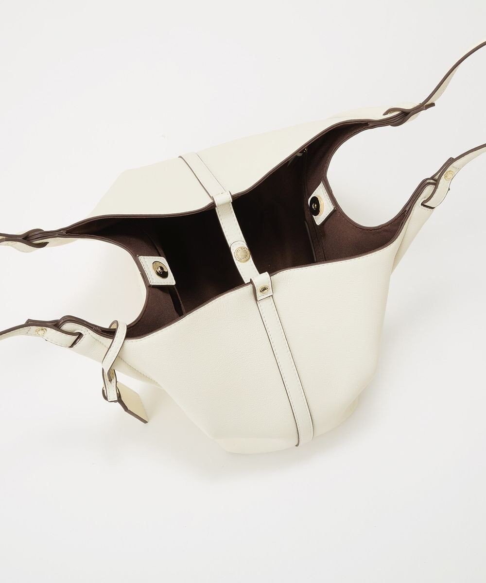 TOPKAPI 【TREASURE TOPKAPI】ソフトレザー センターステッチ 2way トートバッグ 