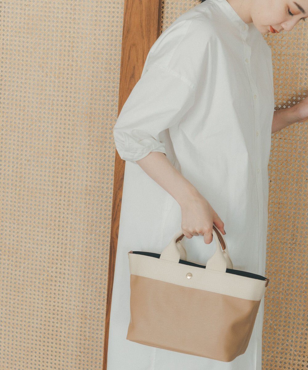 TOPKAPI 【Breath TOPKAPI】リプルネオレザー ミニトートバッグ 