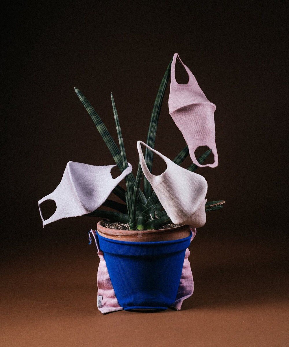 TRICOTE SILK KNIT MASK / シルクニットマスク 