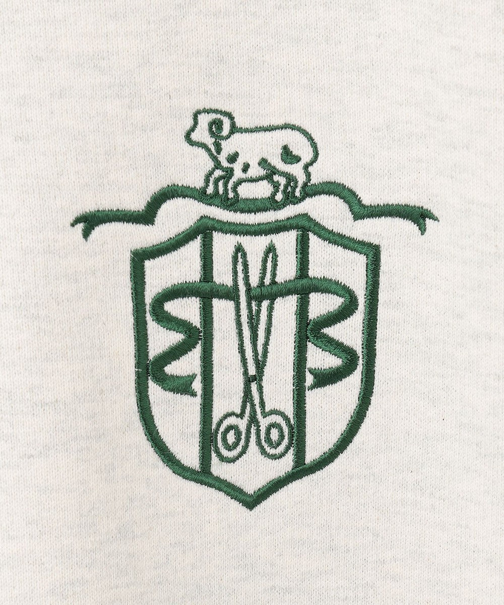 J.PRESS MEN インレージャージ クレスト刺繍パーカー 