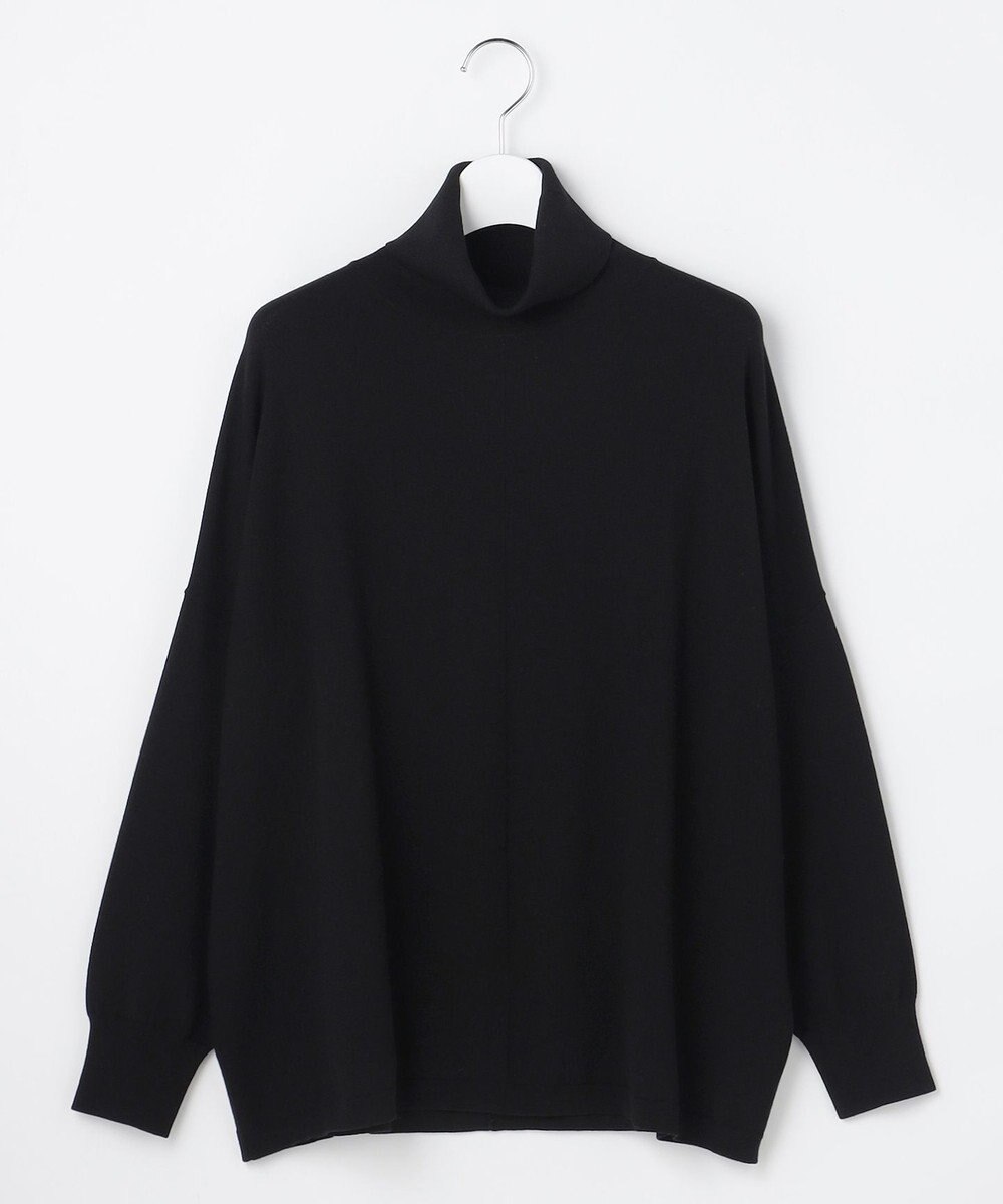 自由区 S ウォームレーヨンストレッチハイネック ニット 