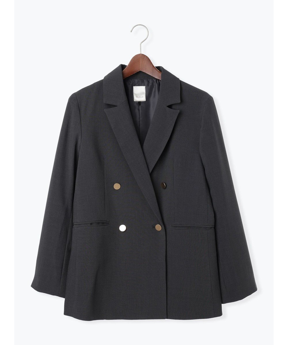 Te chichi ダブルブレストジャケット(セットアップ可)《2025Autumn catalog vol.2 item》 