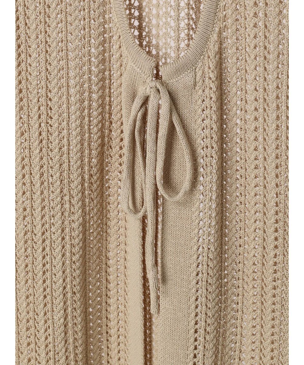 Green Parks 前後２Ｗａｙ　透かし柄ニットワンピース 