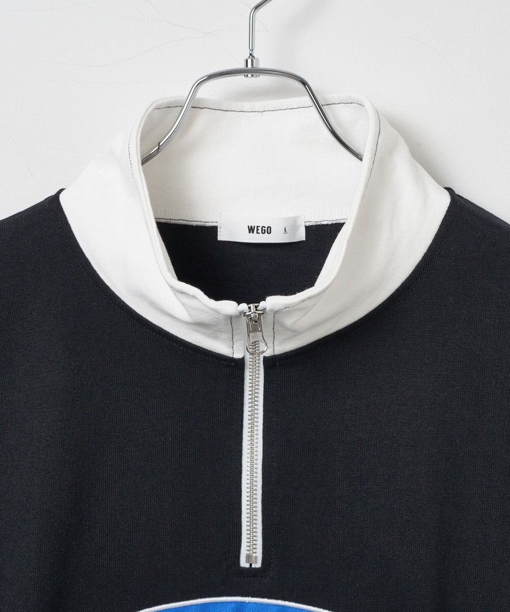 WEGO ヘビーウエイトサークルロゴハーフZIPT（S） 