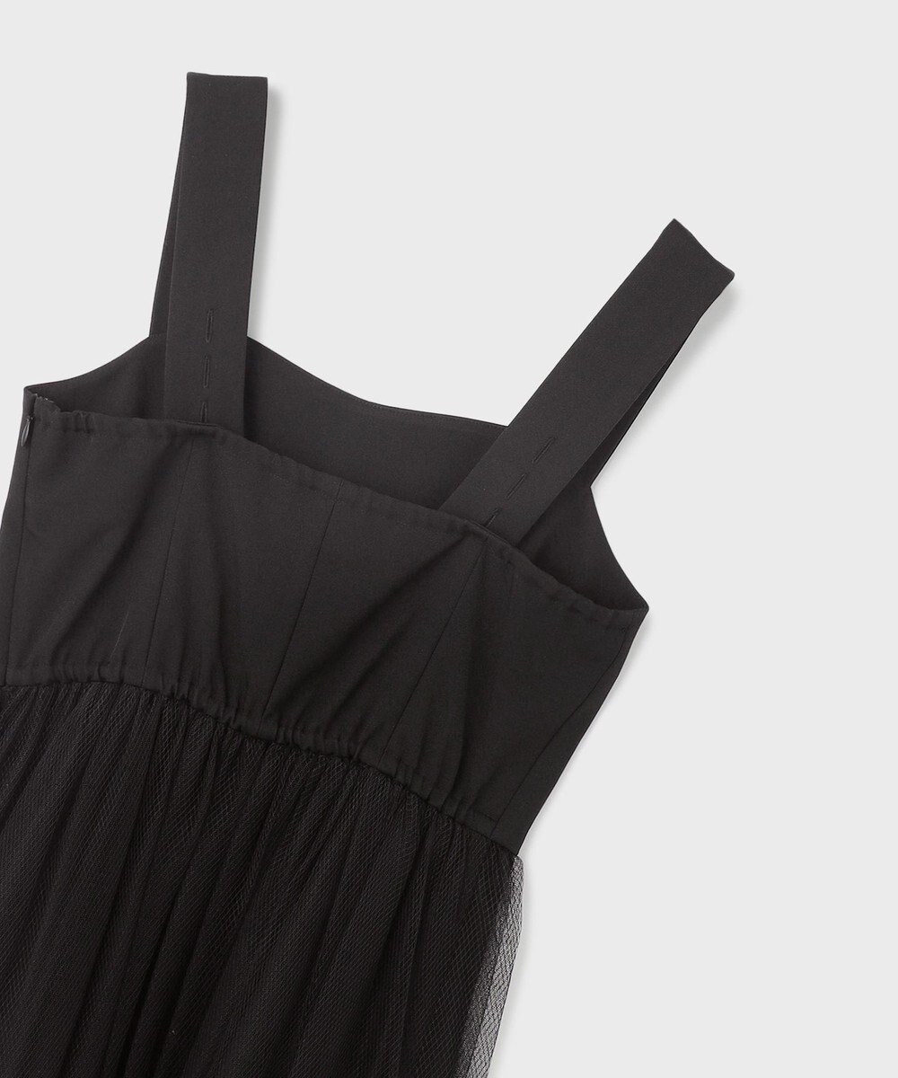 GRACE CONTINENTAL チュールコンビティアードワンピース 