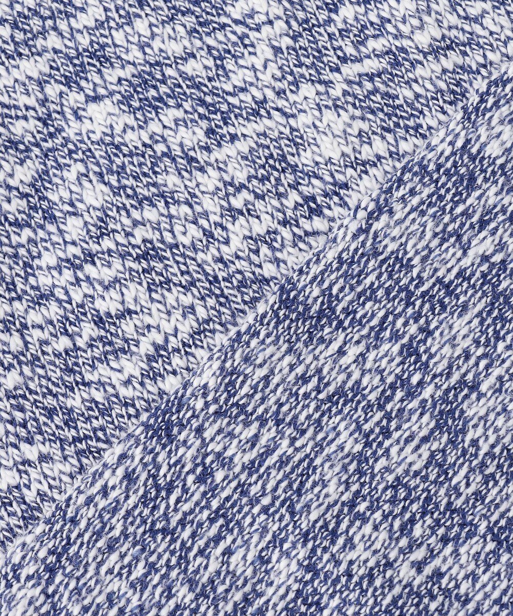 JOSEPH ABBOUD 【洗える・イタリア糸使用】コットンスラブ Vネック ニット 