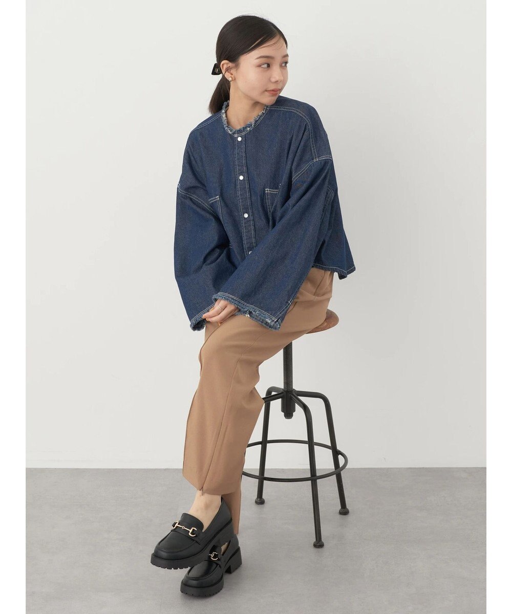 earth music&ecology ２ｗａｙピンタックテーパードパンツ 