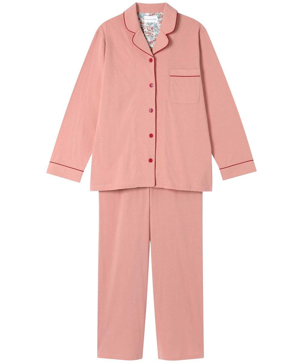 une nana cool 【綿100％】ハイゲージ天竺パジャマ　ＭＡＤＥ　ＷＩＴＨ　ＬＩＢＥＲＴＹ　ＦＡＢＲＩＣ 