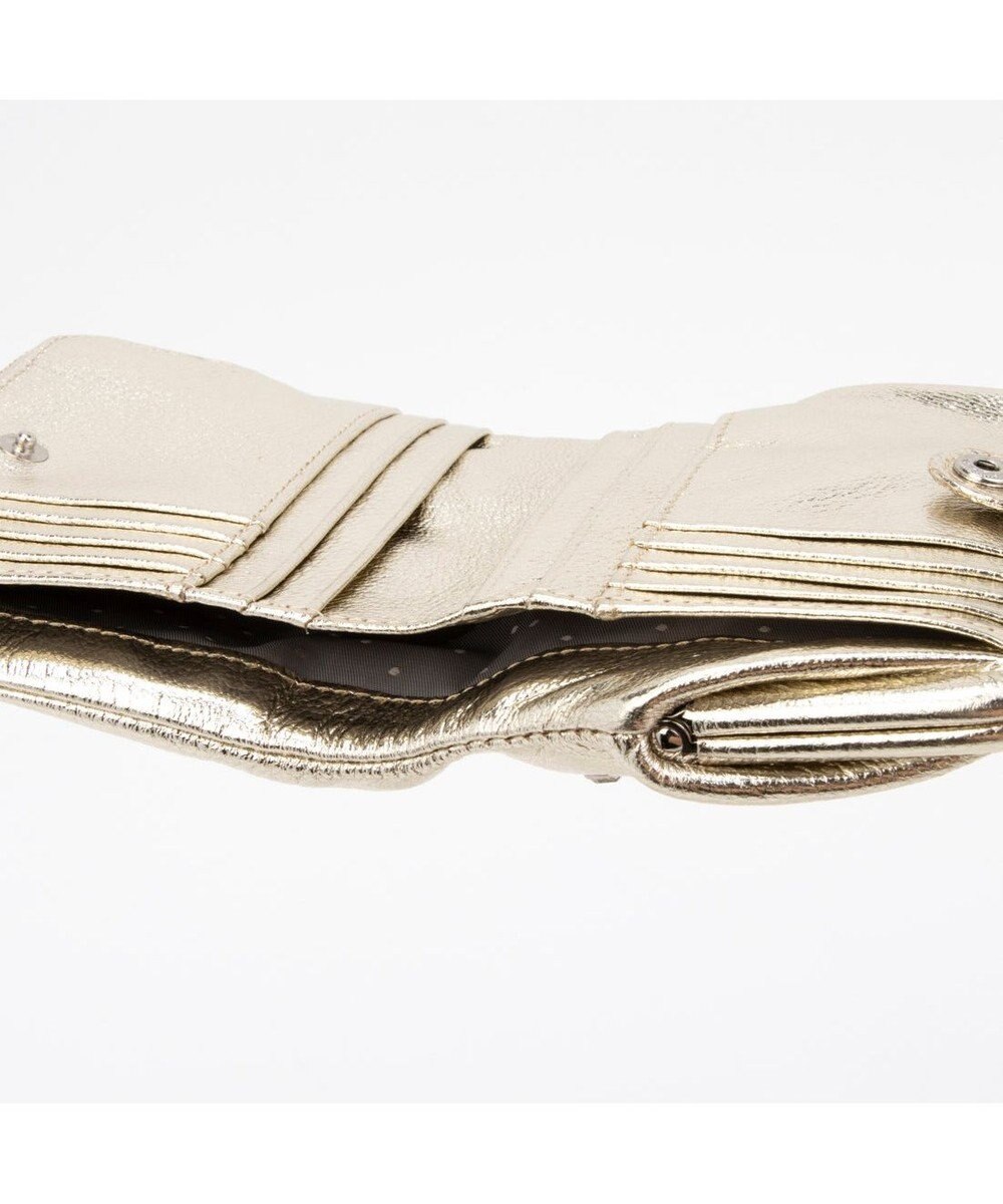 UNBILLION ペルケ perche / マルチスタッズがま口二つ折りウォレット 