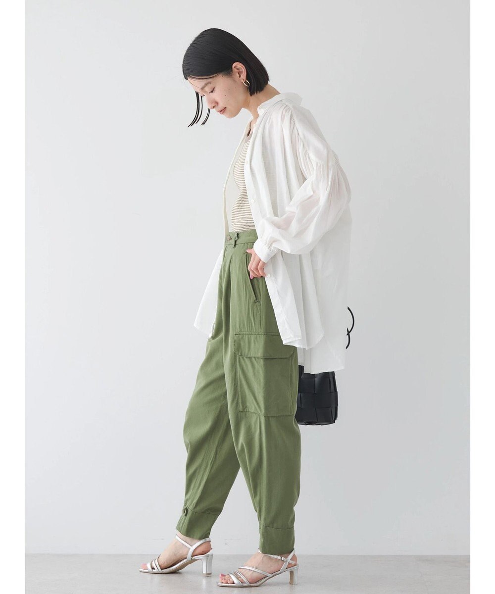 AMERICAN HOLIC カルゼギャザーシャツチュニック 